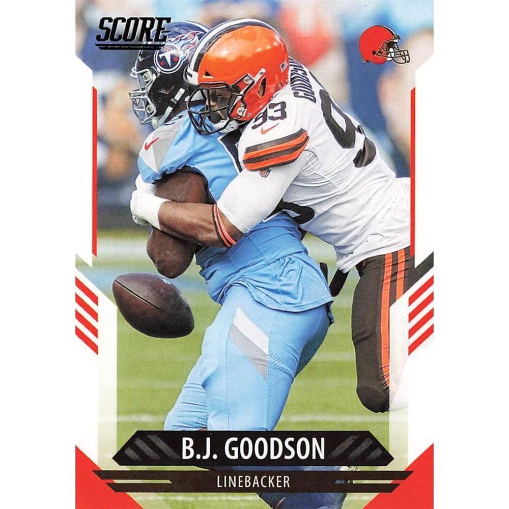 2021 Score Football Card - #111 B J Goodson
